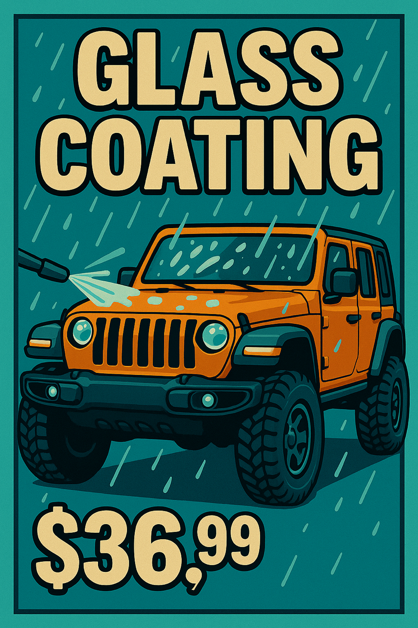 Crystal Clear Glass Coating
