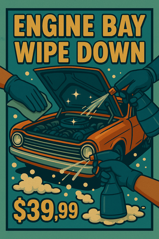 Engine Bay Wipe Down